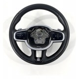 Volante Direção Volvo Xc60 T8 2019 Original 39834466 Preto