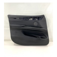 Forro Porta Dianteiro Esquerdo Bmw X1 2017 Original Preto