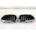 Grade Frontal Bmw X4 30i 2019 Original C/ Detalhe Prateado Preto