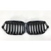 Grade Frontal Bmw X1 2020 Original C/ Detalhe Prateado Preto