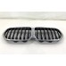 Grade Frontal Bmw X1 2020 Original C/ Detalhe Prateado Preto