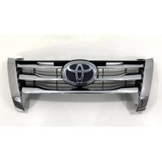 Grade Frontal Toyota Sw4 2016 A 2020 Original C/ Detalhe Prateado Preto