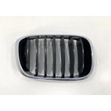 Grade Frontal Direita Bmw X5 2008 Original 19297610 Prateado Preto