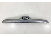 Friso Tampa Traseira Kia Sportage 2008 Original C/ Detalhe Cinza