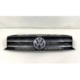 Grade Frontal Volkswagen Amarok 2.0 2015 Original Preto Cromado