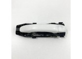 Maçaneta Porta Traseira Esquerda Vw Amarok 2015 Original Branco Traseira