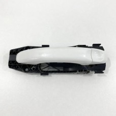 Maçaneta Porta Traseira Esquerda Vw Amarok 2015 Original Branco Traseira